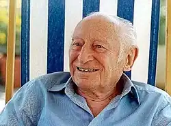 Tullio Pinelli at his home in Rome (2002)