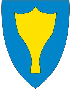 Coat of arms of Tustna Municipality (1988-2005)