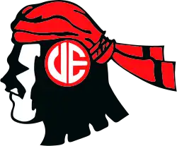 Logo of UE Red Warriors, Lady Warriors, Junior Warriors and Lady Junior Warriors