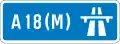 A18(M) marker