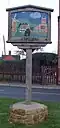 Signpost in Stathern