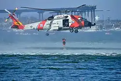 AST demonstrating a rescue.