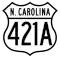 U.S. Highway 421A marker