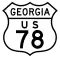 U.S. Highway 78 Alternate marker