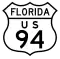 U.S. Highway 94 marker