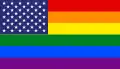 United States, United States rainbow flag,