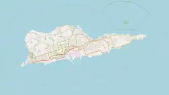 Frederiksted is located in Saint Croix, U.S. Virgin Islands