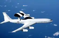 USAF Boeing E-3 Sentry.