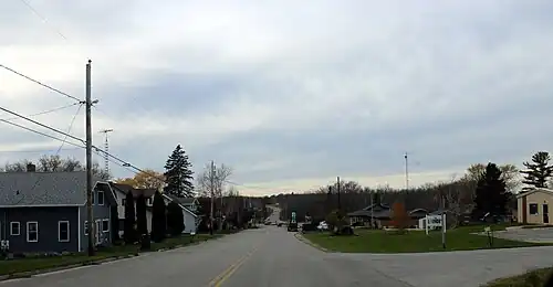 Looking west at Valmy