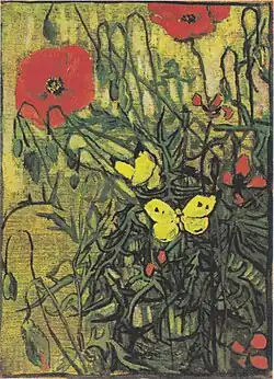 Poppies and Butterflies April—May, 1890 Van Gogh Museum, Amsterdam (F748)