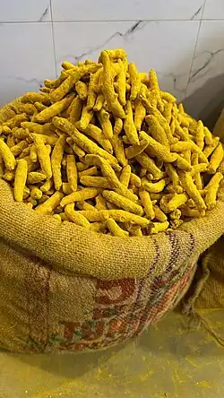 Vasmat Haldi (Turmeric) fingers