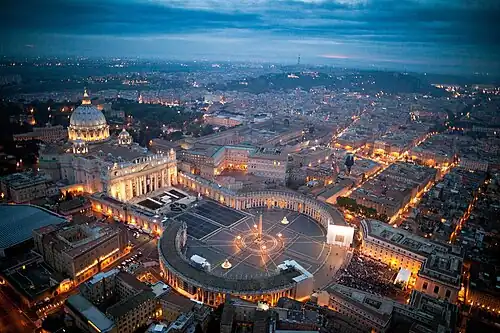 Image 20View of Vatican City in the evening. (from Vatican City)
