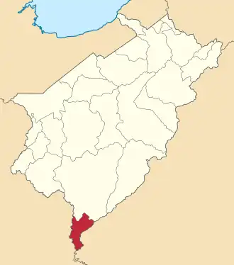 Location in Mérida