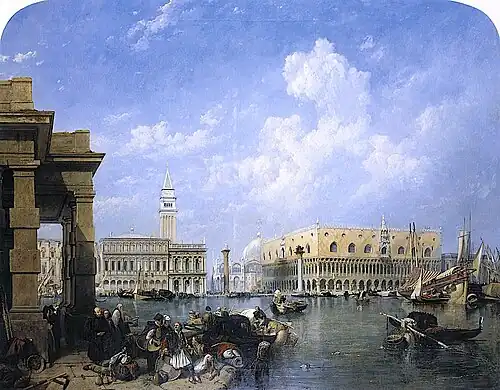 Venice from the Dogana (1833)