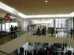 Inside Veranza Mall from its entrance