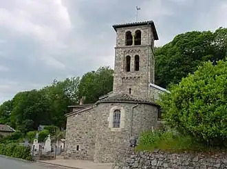 The church in Vernay
