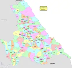 Location of Višegrad
