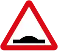Caution, speed bump