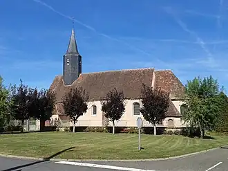 The church in Vieuvicq