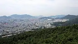 View of Busan from the mountain (2011)