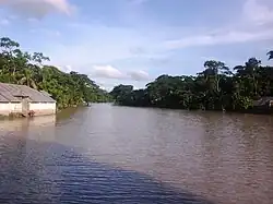 View of river in Karpara