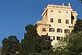 Villa Madre Cabrini seen from Corso Paganini