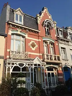 Villa "Beau Séjour" on the rue Gounod, Lille