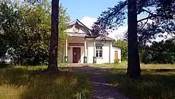 Sunlit House in greenery