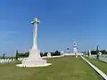 The Cross of Sacrifice and the tower in May 2014[6]