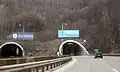 Vitinya Tunnel on A-2 Hemus Motorway, Bulgaria