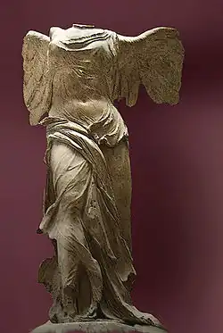 Unknown artist: Nike of Samothrace, c. 220–190 BC. Louvre