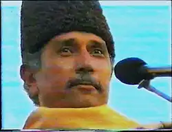 Baragun at the Circassian Culture Festival in Maykop, Adygea, in 1993.