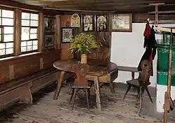 Inside the Vogtsbauernhof