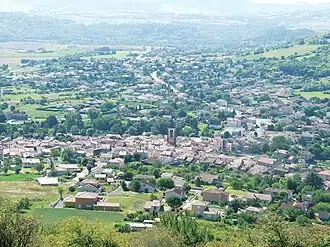 A general view of Les Martres-de-Veyre
