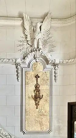 Wall of the entrance room