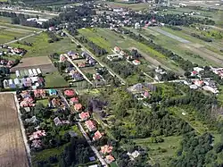 Single-family housing in Jeziorki in 2011