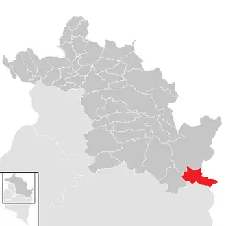 Location in the district