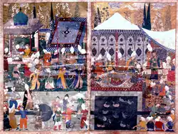 Wedding of Timurid Princes (Muhammad Sultan, Pir Muhammad and Shah Rukh)