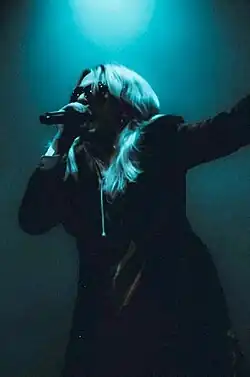 Weiland performing in London, May 2025