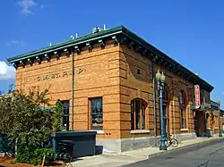 West Madison Depot, Chicago, Milwaukee, and St. Paul Railway, Madison, Wisconsin, 1903, Frost and Granger