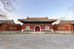 Xihuang Temple within the subdistrict, 2021