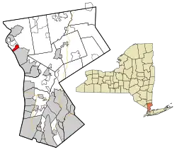 Location of Crugers, New York