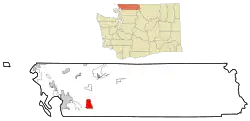 Location of Acme, Washington