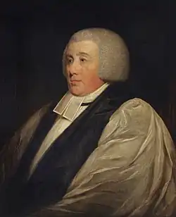 Oil on canvas painting of William Lort Mansel