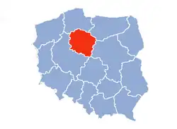 Kuyavian-Pomeranian Voivodeship in Poland