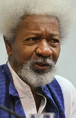 Image 48Wole Soyinka, the first African writer awarded the prize. (from Nobel Prize in Literature)