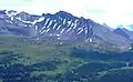 Wonder Peak from Mount Assiniboine Provincial Park