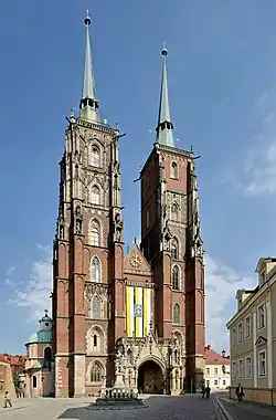 St. John's Cathedral in Wrocław, 1244-1341