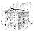 A drawing of the building published in 1915
