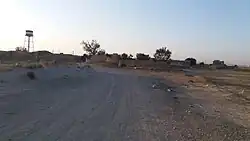 Road leading to Yeserlu village